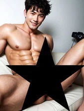 HOT DADDY - Fine Art Photo - Gay Male Nude - 8.5 x 11 Art Print  9925