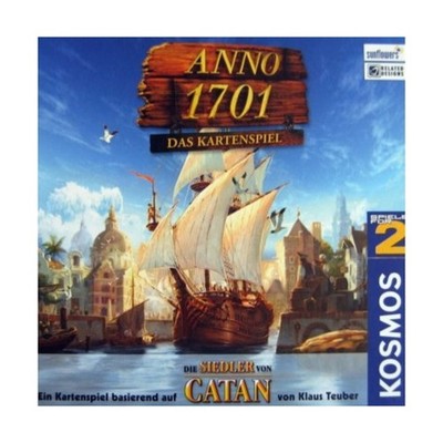 Franckh-Kosmos Boardgame Anno 1701 - The Card Game (German Ed) Box EX