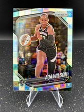 2025 Panini Prizm WNBA - A'ja Wilson #76 Silver Pandora Prizm SP