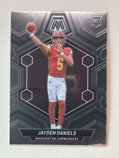 Jayden Daniels(RC) 2024 Panini Mosaic - Rookies #302 Silver Base 2024 ROY