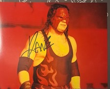 Kane Autographed 8x10 Photo  Wwe