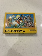 Super Mario Bros 1 Nintendo Famicom Box Japan US Seller  Works 