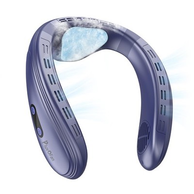 Neck Fan Back-Windy 6000mAh with Cooling Plate Bladeless Portable Thermo-Elec...