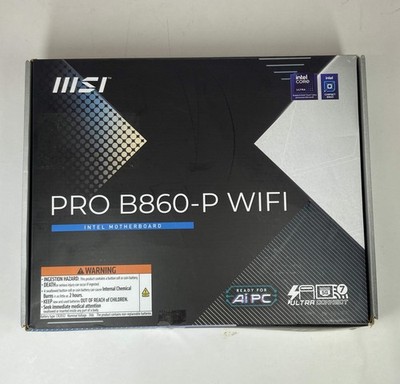New MSi PRO B860-P Wifi LGA 1851 ATX