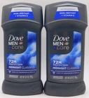 2PK Dove Men+Care 72Hr Deodorant Midnight Classico 2.7oz EACH Exp: 12/27 New
