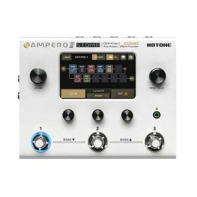 Hotone Ampero II Stomp CDCM HD Gen 2 Amp Modellierer/Effektprozessor