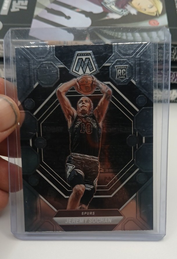 2022-23 Panini Mosaic - Rookies Jeremy Sochan #226 Silver Prizm (RC)