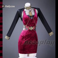 Resident Evil Ada Wong Cosplay Costume Halloween Carnival Party Outfit