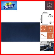 Elegant Velvet Wall Mounted Headboard Panel, Soundproof Accent Wall Padding, ...