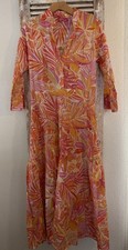 A5 By Suria Multicolor Floral Maxi Dress Women’s Size Large