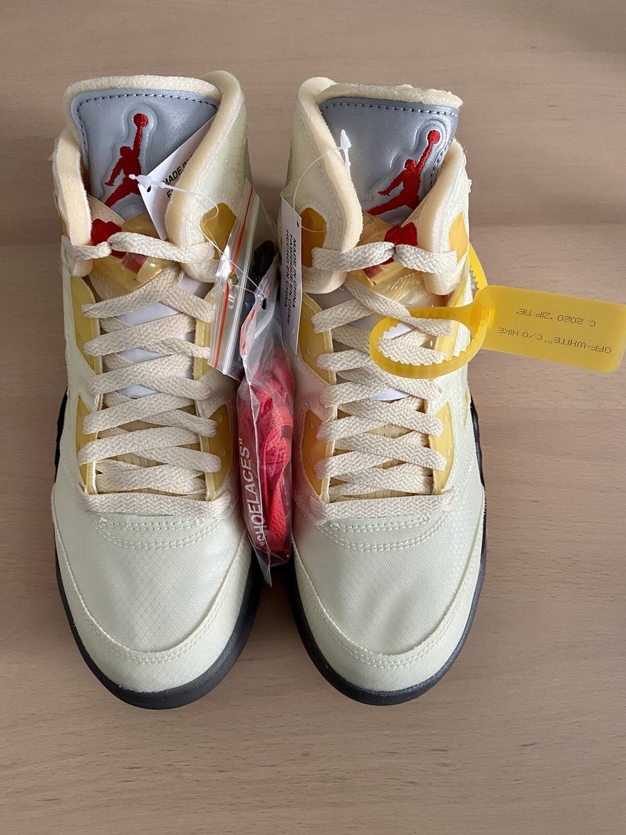 Virgil Previews the OFF-WHITE x Air Jordan 5 Plot Twist