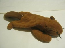 Ty Beanie Baby Bucky Beaver, 1999, Missing Tag RS-47 