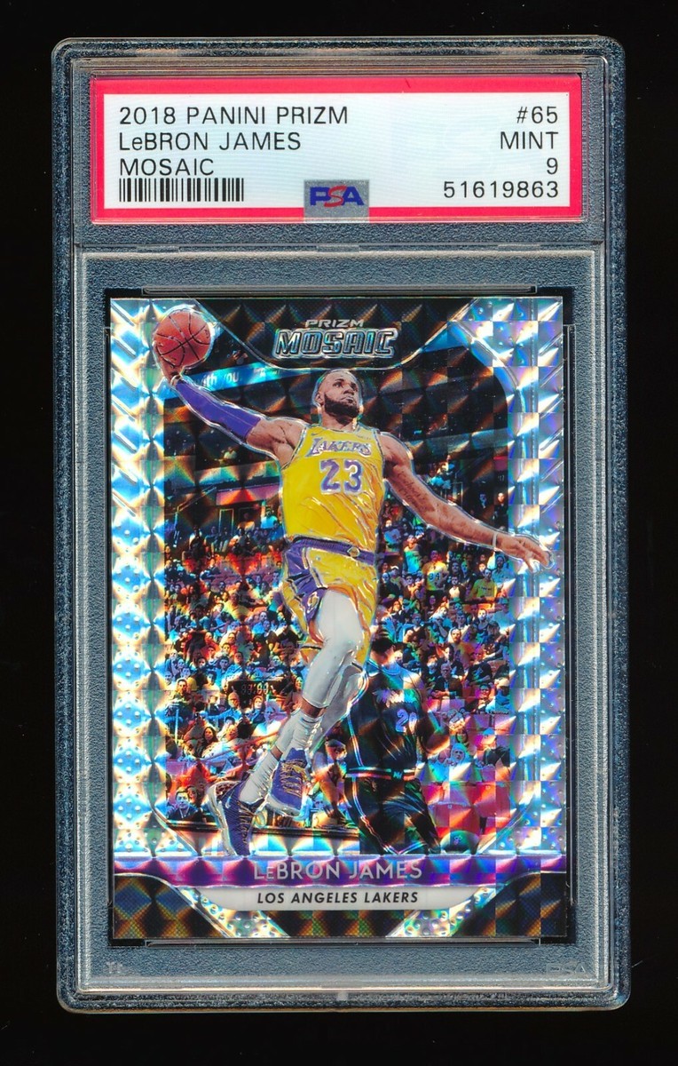 2018-19 PANINI PRIZM #65 mozaic LeBron James レブロン ジェームス