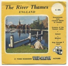The River Thames England View-Master Packet #C-276