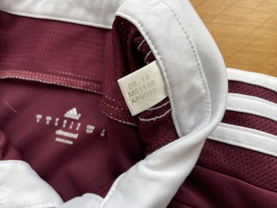 HEART OF MIDLOTHIAN 2014 2015 HOME FOOTBALL SHIRT SOCCER JERSEY ADIDAS M61158 sz