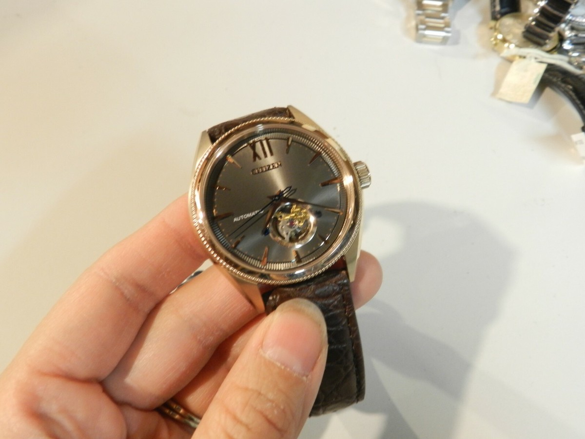 ★送料関税込/逆輸入★CITIZEN GRAND CLASSIC NB4003-01H Citizen Grand Classic Signature Men's Automatic Crocodile