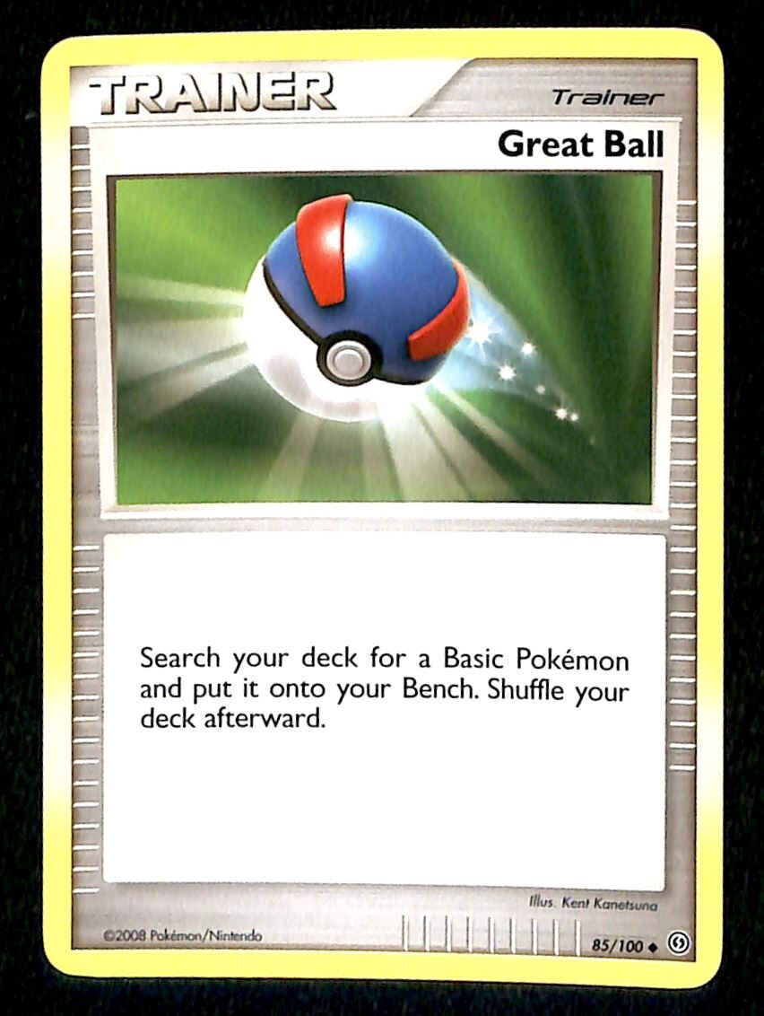 Great Ball Stormfront NM, 85/100 Pokemon Card