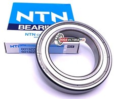 NTN 6013 ZZ C3 DEEP GROOVE BALL BEARING, METAL SHIELDED 65x100x18 mm