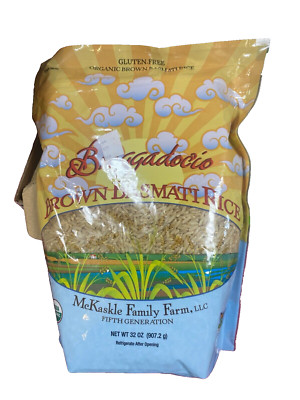 Nourish Your Family with McKaskle Family Farm Organic Brown Basmati Rice 64 oz