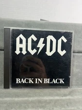 AC/DC-Back In Black Original Press CD 1980 Atlantic Records 16018-2 (No Barcode)