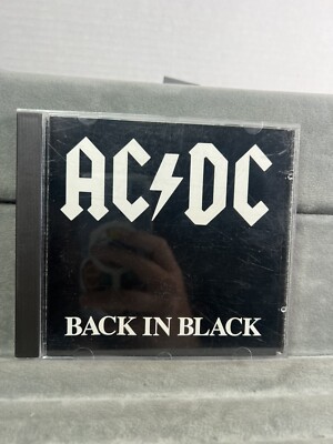 AC/DC-Back In Black Original Press CD 1980 Atlantic Records 16018
