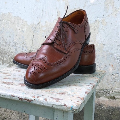 Vintage Alden New England iconic brogue 