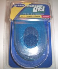 Dr. Scholl's Massaging Gel Heel Cushions for Women 1 PAIR SEALED