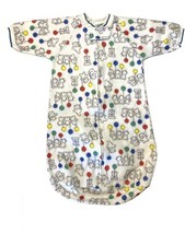 Vintage Carter's Baby Fleece Sleep Bag Sack Wearable Blanket One Size Bears