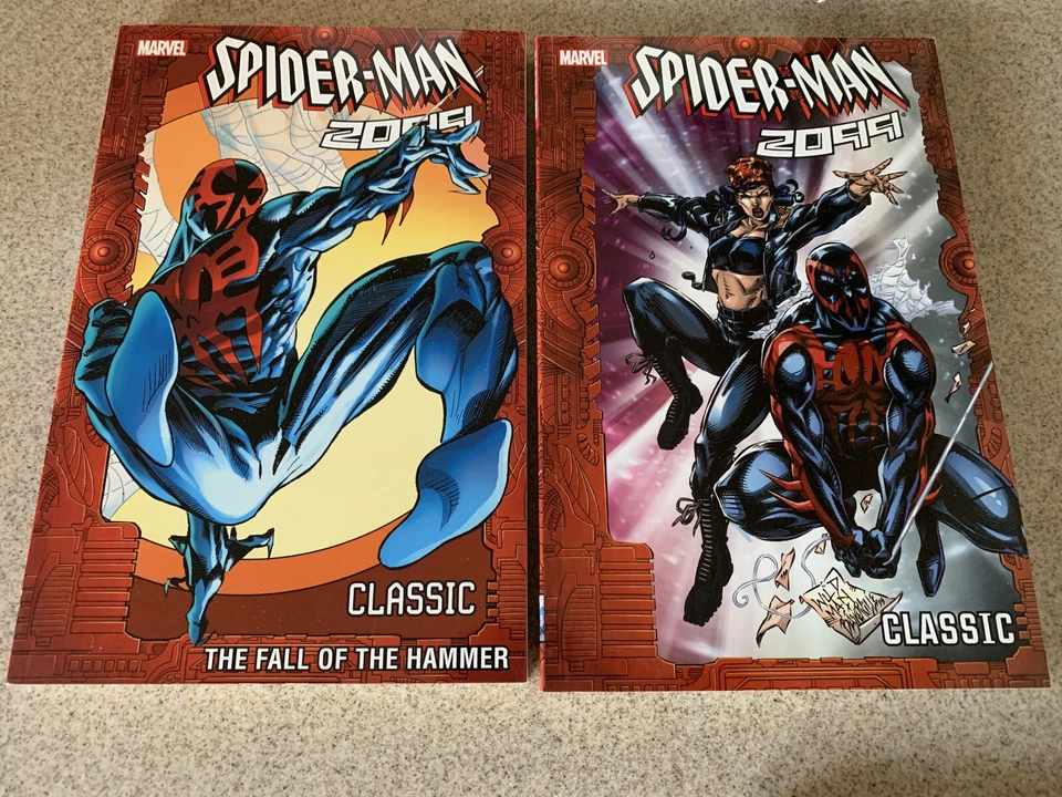 Spider-Man 2099 Classic vol. 1 2 3 4 5 TPB Lot (Marvel) vs. Venom, Fall Hammer - Image 4 of 4
