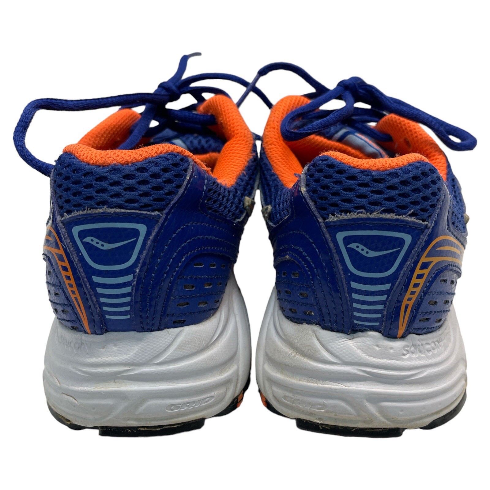 Saucony Oasis Women’s Size 9 Standard Blue Orange Sneaker Breathable Shoe thumbnail 4