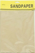 10pc Assorted Grit Sandpaper