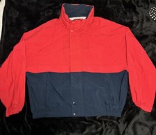 Vintage 90s Nautica Color Block J Class US2 Hooded Saling Windbreaker Jacket XL