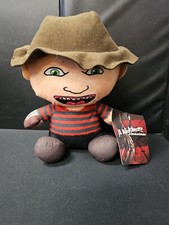 TOY FACTORY Freddy Krueger Big Head 12" Doll Plush Nightmare on Elm Street NWT