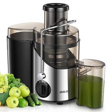 Centrifugeuse Extracteur Jus Fruit Légume Puissant 3Réglages Lame Tranchante800W