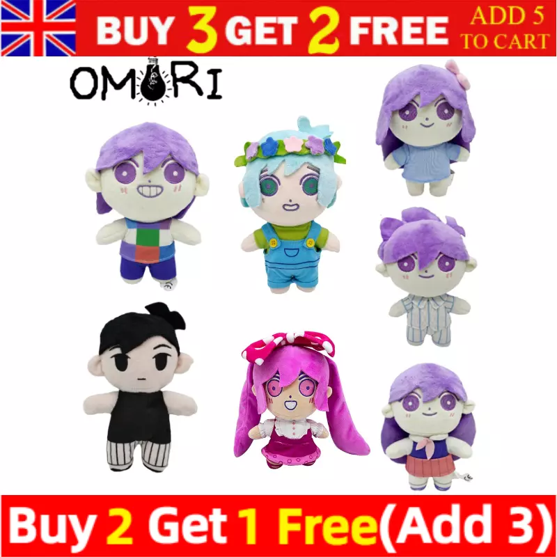  YNOTTEK Omori Plush Toys, Sunny Basil Kel Hero Aubrey Mari Omori  Plush, Soft and Cuddly，8-10 inch Omori Plushie, Anime Characters Merch for  Game Fans (Kel) : Toys & Games