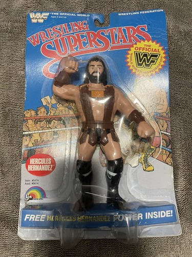 WWF LJN Grand Toys wrestling figure Moc Hercules H...