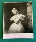 Prima Ballerena TATIANA  RIABOUCHINSKA - Signed B&W Photograph — photo 1