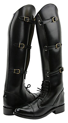 Women Ladies Crown Stylish Fashion Field Horse Riding Knee High