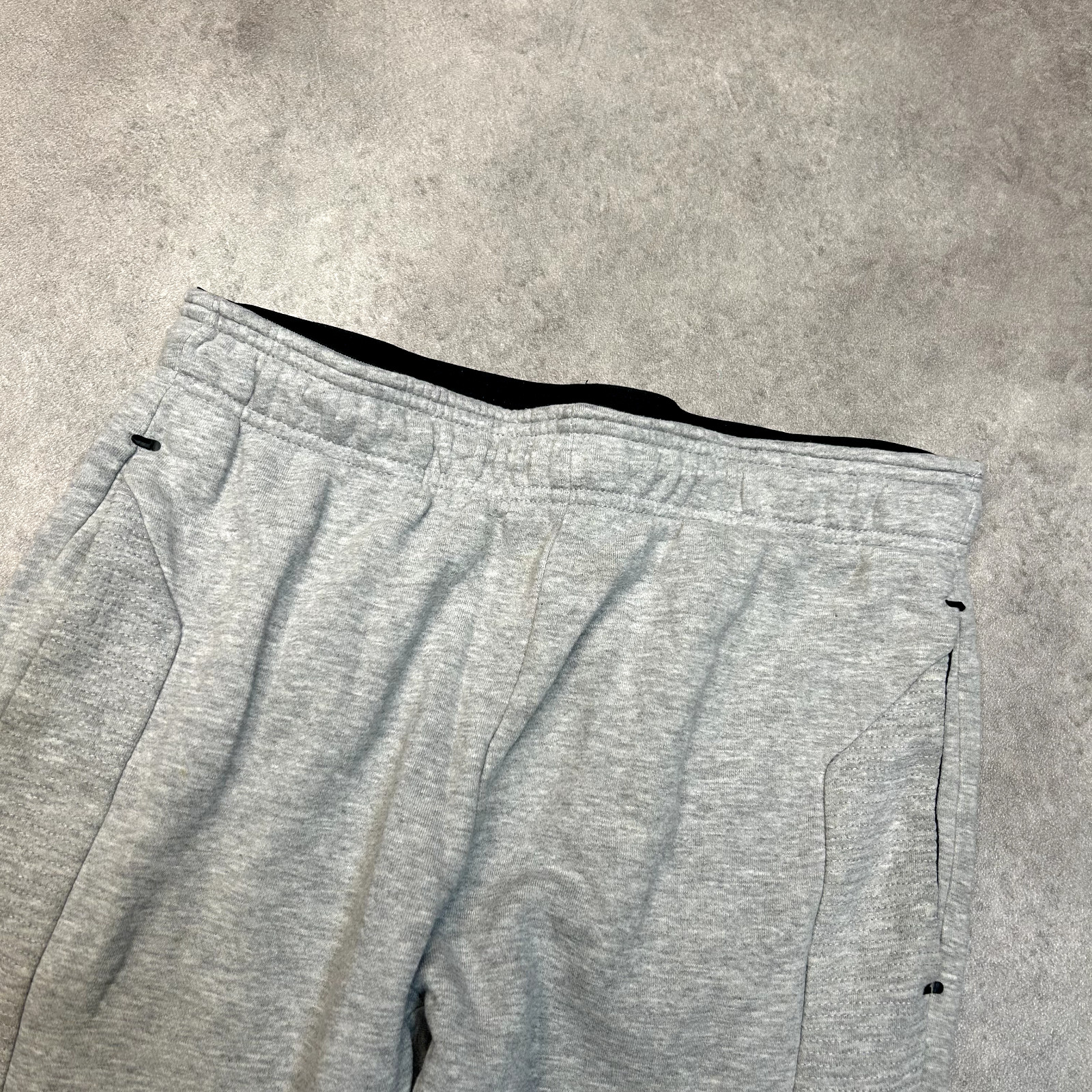 Reebok Track Pants Mens Medium Y2K Tapered Training Sports Joggers, Grey image 6