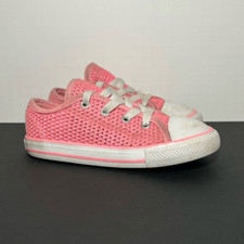 Toddler Girls CONVERSE Chuck Taylor All Star Double Tongue Ox Sneakers / Size 10