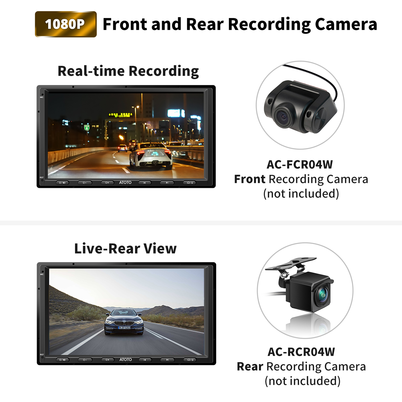 ATOTO S8 Ultra New 7in 2DIN Car Stereo  Wirelss Android Auto &Carplay 6G+128G