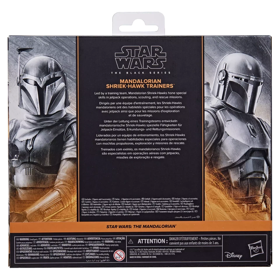 🔥Entrenadores Star Wars Black Series The Mandalorian Mandalorian Shriek-Hawk 6"🔥 Foto 3 de 4