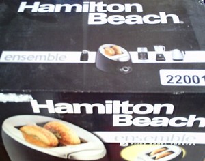 Hamilton Beach 2 Slice Bagel Toaster, 22001, Brand New