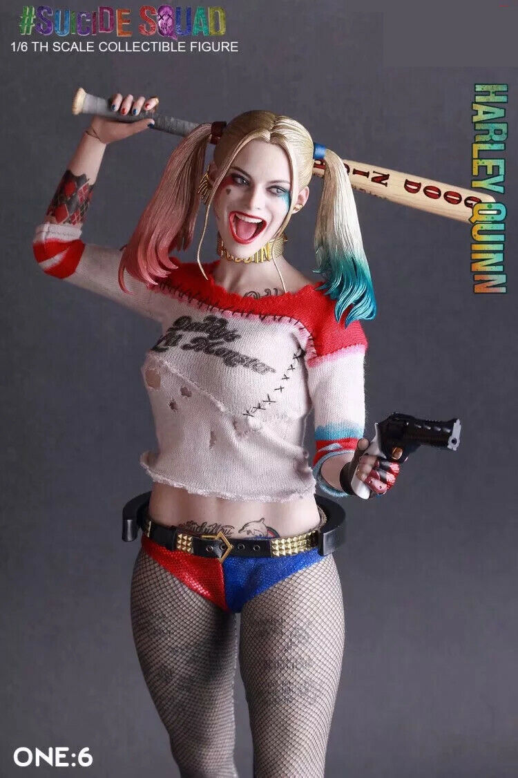 Action Figure Arlequina Harley Quinn 30cm 1/6