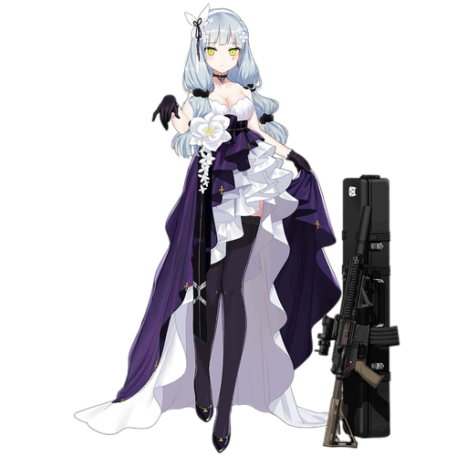 Hk 416 Starry Cocoon Girls Frontline Anime Weatherproof Sticker 6 Car Decal Ebay