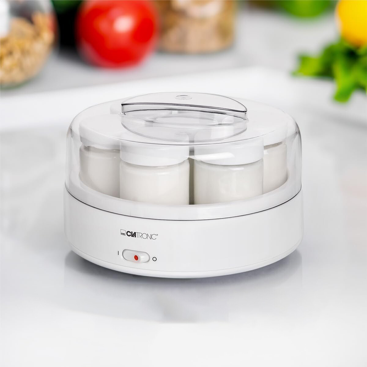 Clatronic JM3344 Macchina per Yogurt Casa - Sano e per Bambini