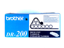 Brother Drum Unit DR-200 Black HL-720 HL-730 HL-760 SEALED Bag 20000 Page Yield
