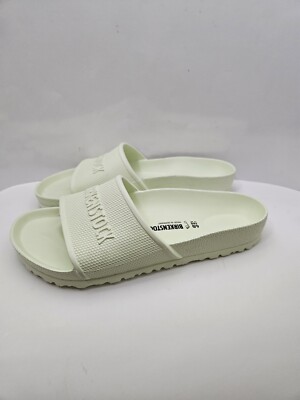 Birkenstock Barbados Slide EVA 40 Sandals Faded Lime US Size