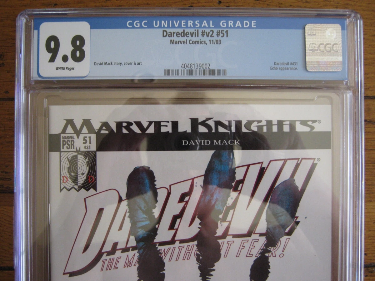 2022年最新春物 アメコミリーフ Daredevil #v2 #51 CGC 9.0 (2003