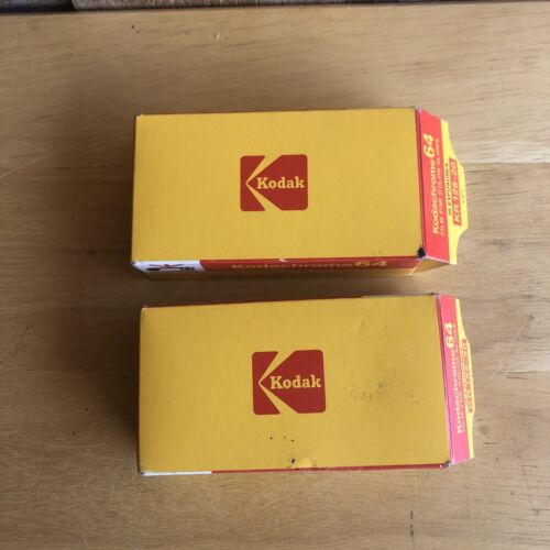 TWO KODACHROME64 CARTRIDGES KR 126-20 SLIDE TRANSPARENCY FILM EXPIRED AUG 1975 - Picture 1 of 6
